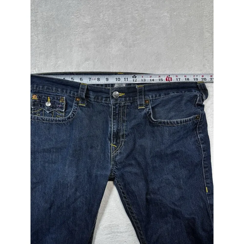 True Religion Straight WFLP Premium Basic Jeans Y2K World Tour Mens 38